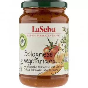LaSelva Sos Bolognese Vegetarian cu Seitan Bio 350 grame