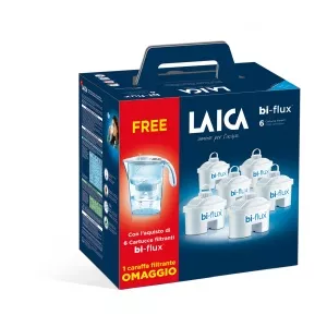 Laica Pachet Cana filtranta Stream + 6 cartuse Bi-Flux