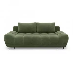 Windsor & Co Sofas Canapea extensibilă cu 3 locuri Cumulus, verde 1299390