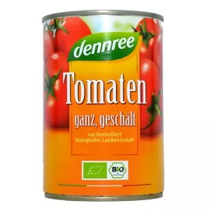 dennree Tomate Cojite In Sos De Rosii eco/bio 400g