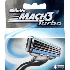 Gillette Rezerva aparat de ras Mach3 Turbo 4 buc