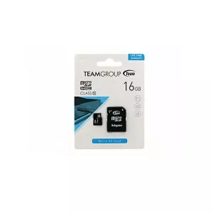TeamGroup microSDHC 16GB + adaptor SD (MCMIZ16A)
