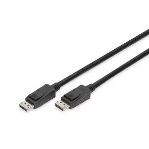 ASSMANN DisplayPort Male - DisplayPort Male, v1.4, 1m, negru