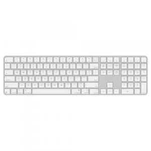 Apple Magic Keyboard (2024), Bluetooth, Touch ID, Tastatura numerica, Layout US White