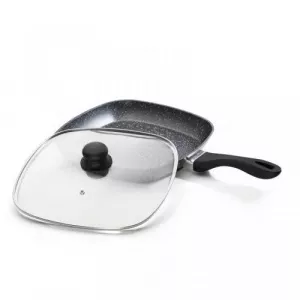 Heinner TIGAIE GRILL ALUMINIU + CAPAC , 28X4 CM,STONE COLLECTION HR-BET-001