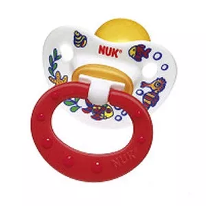 NUK Suzeta de latex Happy Kids, M2 (6-18 luni)