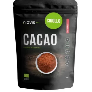Niavis Cacao Criollo Pulbere Raw Ecologica/Bio 250g
