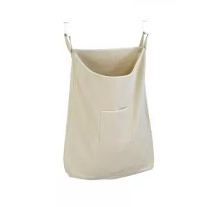 Wenko Cos de rufe cu agatare pe usa, Canguro Beige, 65 L, 10 x 81 x 52 cm, bumbac, bej