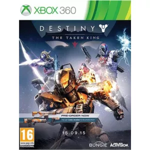 Activision Destiny The Taken King Spanish Box EFIGS In Game XBOX 360