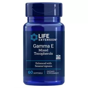 Life Extension Gamma E Mixed Tocopherols 60 cps