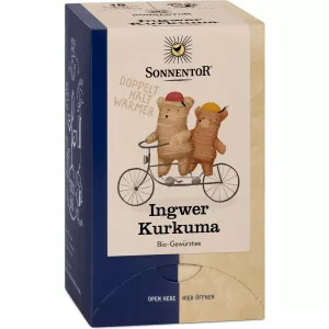 Sonnentor Ghimbir cu Turmeric Ecologic/Bio 18dz