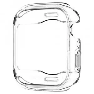 Spigen Carcasa Ultra Hybrid compatibila cu Apple Watch 7 45mm Crystal Clear