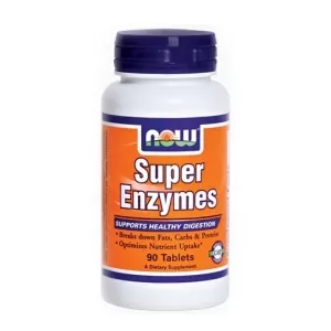 NOW Super Enzymes 90 Tabs.