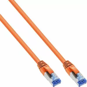 InLine Cablu de retea RJ45 Cat.6A SFTP PiMF 1m Orange 76811O