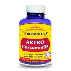 Herbagetica Artro Curcumin 120 cps