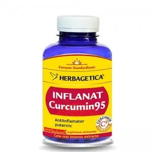 Herbagetica Inflanat Curcumin 120 cps