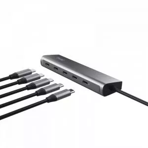 Trust Halyx 5-Port USB-C Hub  25136