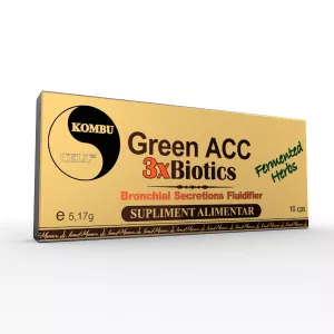 Pro Natura Green ACC 3xBiotics, 10 capsule/blister