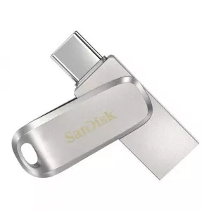 Sandisk Ultra Dual Drive Luxe 128GB, USB-C/USB 3.0, Silver SDDDC4-128G-G46