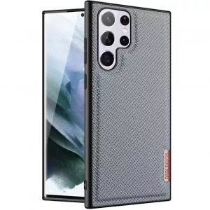 Dux Ducis Fino pentru Samsung Galaxy S22 Ultra 5G S908, Bleu