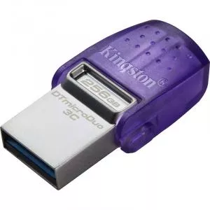 Kingston 256GB DataTraveler microDuo 3C 200MB/s dual USB-A + USB-C (DTDUO3CG3/256GB)