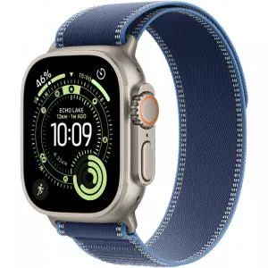 Apple Watch Ultra 3 Natural with Blue/Bright Blue Trail Loop M/L
