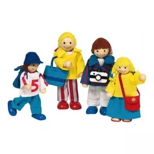 Goki Familia in vacanta  din lemn