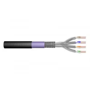 ASSMANN Cablu Fibra Optica S/FTP Cat 7 100m Black