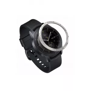 Ringke Rama ornamentala otel inoxidabil Galaxy Watch 42mm / Gear Sport Gri