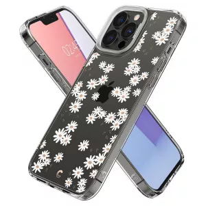 Spigen Husa iPhone 13 Pro Max Cyrill by Cecile Series White Daisy