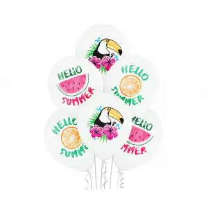 Godan Set 6 Baloane Hello Summer - 30 cm 5000432