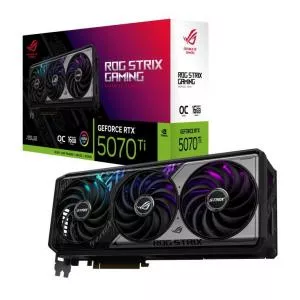 Asus GeForce RTX 5070 Ti ROG STRIX OC 16GB GDDR7 256-bit DLSS 4.0 ROG-STRIX-RTX5070TI-O16G-GAMING
