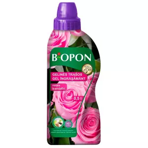 Biopon Ingrasamant gel pentru trandafiri 0,5 l
