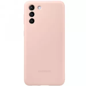 Samsung Husa Galaxy S21 Plus Silicone Cover Pink