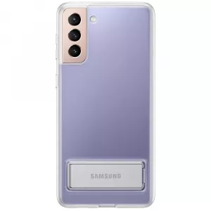 Samsung Husa Galaxy S21 Plus Clear Standing Cover Transparent