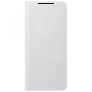 Samsung Husa Galaxy S21 Ultra Smart LED View Cover Light Gray