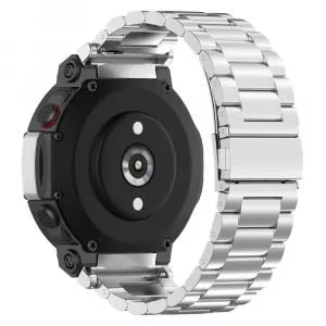 Tech-Protect Stainless compatibila cu Xiaomi Amazfit T-Rex 2 Silver 9490713929933