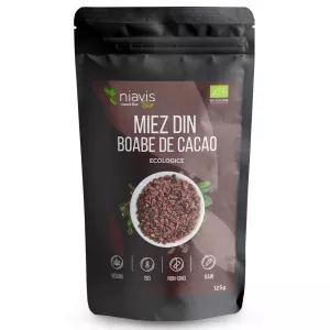 Niavis Miez din Boabe de Cacao Ecologice/BIO 125g - NVS-NIA651 Pure Sensation