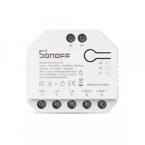 Sonoff Releu Dual R3 Lite cu 2 canale