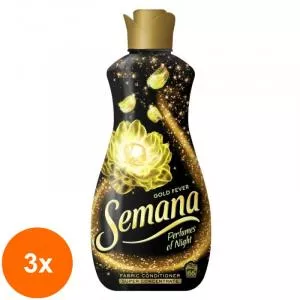 Semana Set 3 x Balsam de Rufe Perfumes of Night Gold Fever, 66 Spalari, 1.65 l
