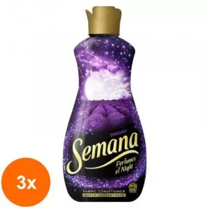 Semana Set 3 x Balsam de Rufe Superconcentrat Perfumes of Night Dreamy, 66 Spalari, 1.65 l
