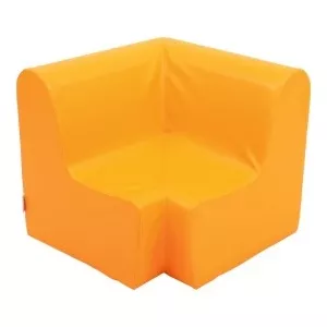 Moje Bambino Canapea pentru colt - spuma - marimea 1 - portocalie