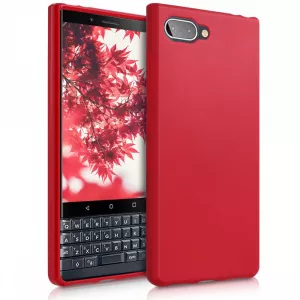 kwmobile Blackberry Key2 LE, Silicon, Rosu, 46276.51
