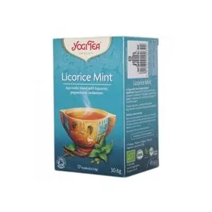 Yogitea Ceai Bio Lemn Dulce cu Menta 30.60gr