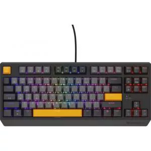 Genesis Thor 230 TKL Anchor Grey Negative Outemu Red