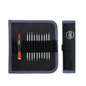 Wiha Set surubelnita cu lame reversibile SL/PH/Hex/Torx 11 piese SYSTEM 4 27820