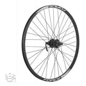 Force Roata spate 27.5 Basic Disc 584x19 neagra
