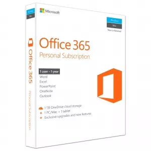 Microsoft Office 365 Personal, Engleza, 1 an