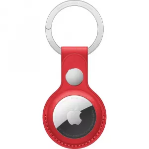Apple AirTag Key Ring Red