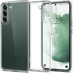Spigen Husa Ultra Hybrid Samsung Galaxy S22 Crystal Clear